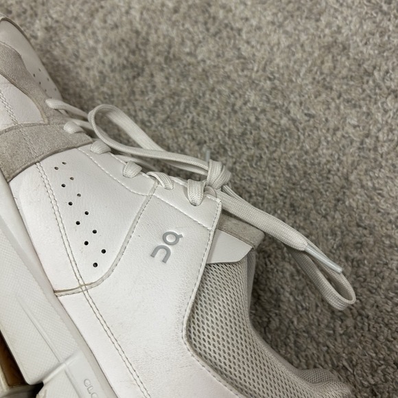 On‎ Cloud The Roger Clubhouse Shoes Men\'s Size 13 White Tennis 48.99144 White main image 5
